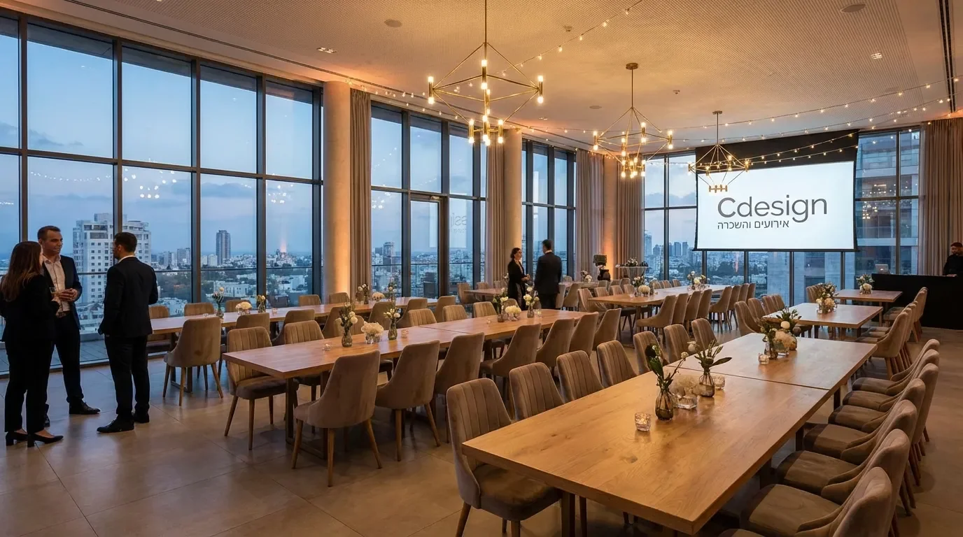 השכרת ריהוט לאירועים יוקרתי
